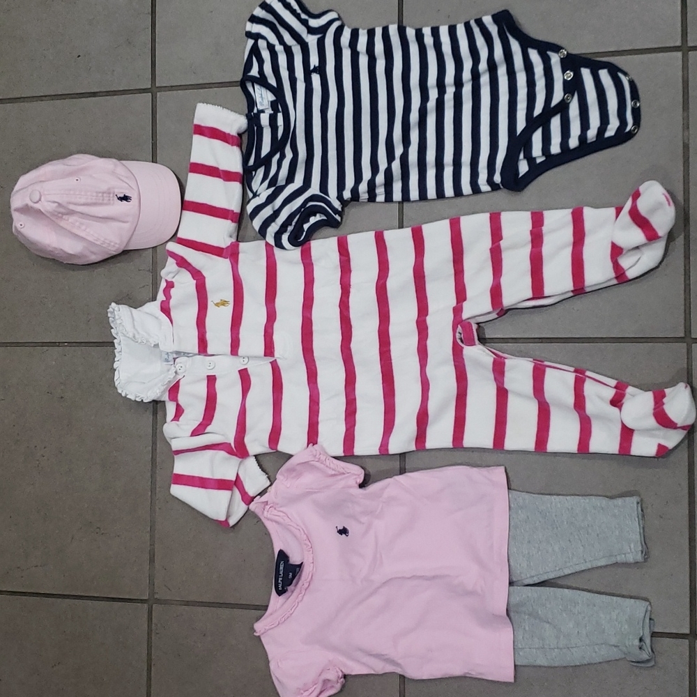 Ralph lauren girls size 9 month outfits
